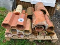 ASSORTED CLAY PIPING (35) - 2