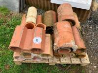 ASSORTED CLAY PIPING (35) - 7