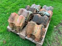 DOUBLE ROMAN RIDGE TILES (40) - 8