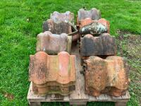 DOUBLE ROMAN RIDGE TILES (40) - 9