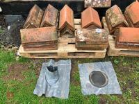 2 PALLETS OF CLAY RIDGE TILES (44) - 5