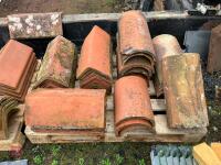 2 PALLETS OF CLAY RIDGE TILES (44) - 6