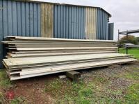 20 X 5.4M INSULATED ROD SHEETS (55) - 5