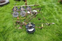 2 ELECTRIC FENCE REEL TREE POSTS - 3
