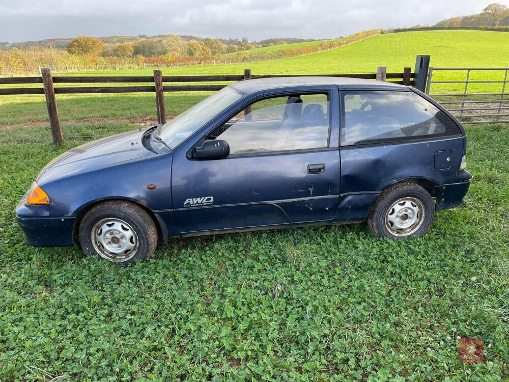 1998 1.3L SUBARU JUSTY 4WD CAR