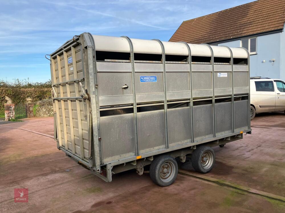 IFOR WILLIAMS 12' LIVESTOCK TRAILER