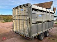 IFOR WILLIAMS 12' LIVESTOCK TRAILER - 2