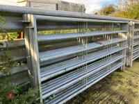 5 X 10' GALVANISED CATTLE HURDLES