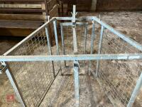 GALVANISED SHEEP SHEDDING GATE - 9