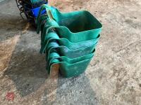 5 PLASTIC SALT LICK HANGING BUCKETS - 7