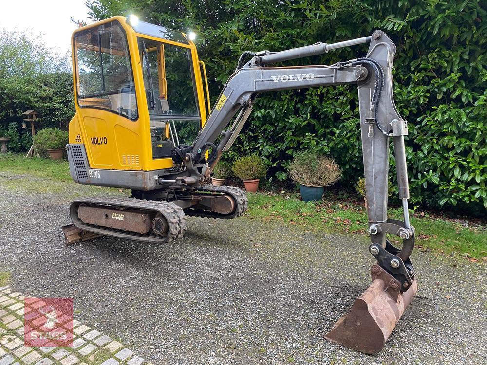 2008 VOLVO EC20B XTV 2T MINI DIGGER