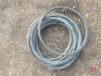 QTY OF GALVANISED HIGH TENSILE WIRE