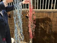 2 HORSE HAY NETS & HORSE WHIP - 5