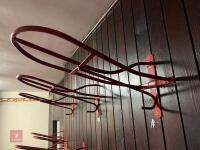 9 WALL MOUNTED SADDLE RACKS - 4