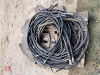 PALLET OF USED HYDRAULIC HOSES - 4