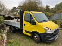 2014 IVECO DAILY 35C12 FLATBED VAN