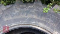 PAIR OF MICHELIN 580/70R38 TYRES - 2