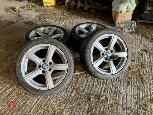 4 X 18'' BMW ALLOY WHEELS