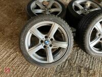 4 X 18'' BMW ALLOY WHEELS - 2