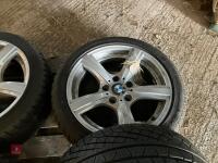 4 X 18'' BMW ALLOY WHEELS - 4