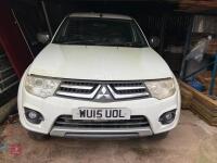 2015 MITSUBISHI TROJAN 2.5L 200 PICK UP - 2