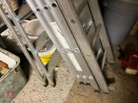 3 ALUMINIUMM LADDERS - 4
