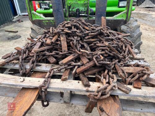 PALLET OF CHAINS