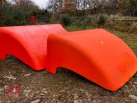 2 X LORRY ROOF DEFLECTORS (S/R)