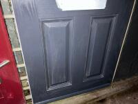 193CM X 82CM X 45MM BLUE COMPOSITE DOOR - 4