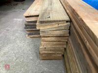 80 LENGTHS OF 6'' FEATHER EDGE BOARD - 4