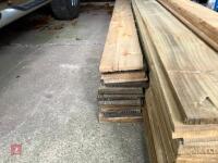 80 LENGTHS OF 6'' FEATHER EDGE BOARD - 5