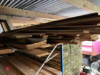 LARGE QTY OF CEDAR & LARGE TIMBER - 2