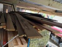 LARGE QTY OF CEDAR & LARGE TIMBER - 4