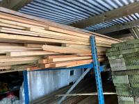 LARGE QTY OF CEDAR & LARGE TIMBER - 7