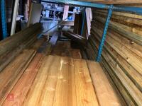 50 X 6'' X 1'' CEDAR LENGTHS - 4