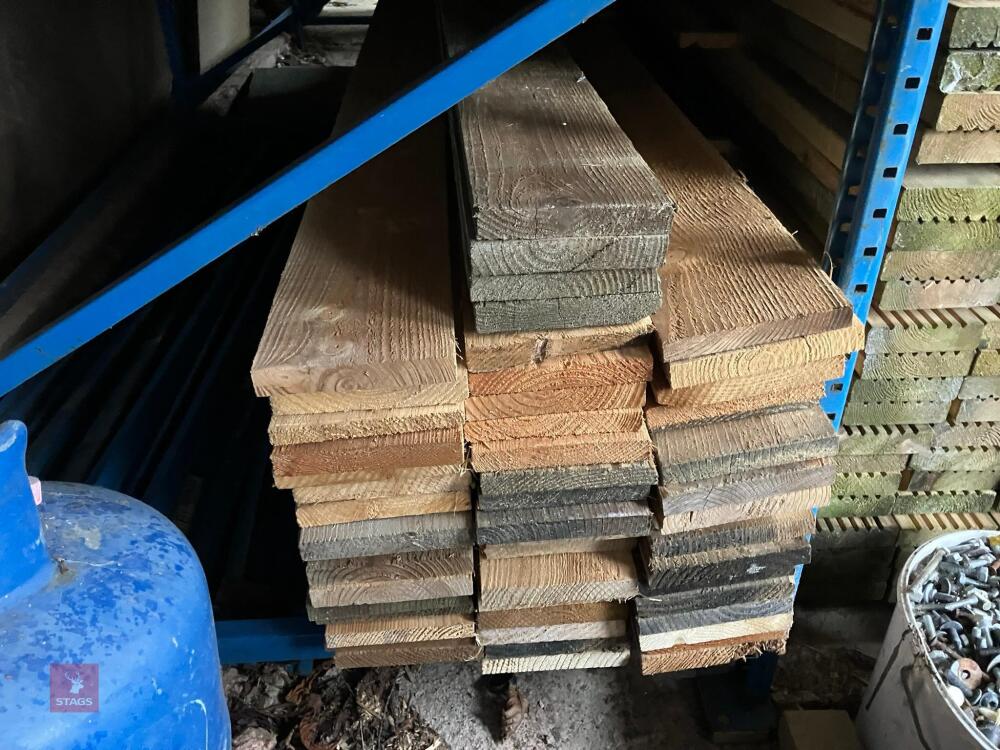 55 X 6'' X 1'' CEDAR BOARDS