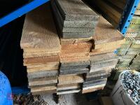 55 X 6'' X 1'' CEDAR BOARDS - 3