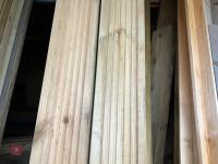 10 X 3M X 5'' X 1'' LENGTHS OF DECKING - 5