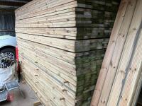 10 X 3M X 5'' X 1'' LENGTHS OF DECKING - 4