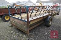 JOHN SHEPHERD 18' CATTLE FEED TRAILER - 4