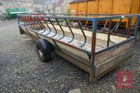 JOHN SHEPHERD 18' CATTLE FEED TRAILER - 6