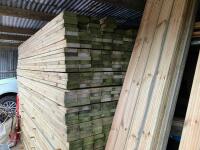 10 X 3M X 5'' X 1'' LENGTHS OF DECKING - 2