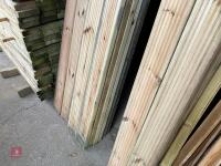 10 X 3M X 5'' X 1'' LENGTHS OF DECKING - 12