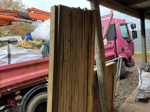 17 X 2.4M X 4'' X 2'' TIMBER LENGTHS