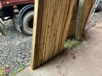 17 X 2.4M X 4'' X 2'' TIMBER LENGTHS - 2