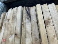 17 X 2.4M X 4'' X 2'' TIMBER LENGTHS - 6