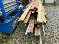 200+ LENGTHS OF TIMBER IN STILLAGE