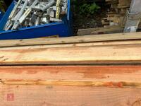 200+ LENGTHS OF TIMBER IN STILLAGE - 4