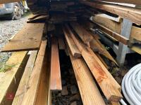 200+ LENGTHS OF TIMBER IN STILLAGE - 6