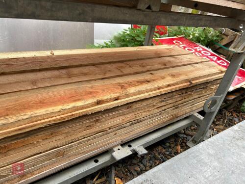 53 X 1.8M X 6'' X 1'' CEDAR BOARDS